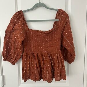 Good Hart Matilda Jane Western Pattern Blouse